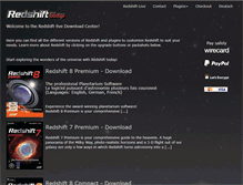 Tablet Screenshot of download.redshift-live.com